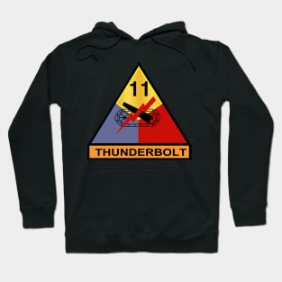 11th Armored Division - Thunderbolt wo Txt Hoodie